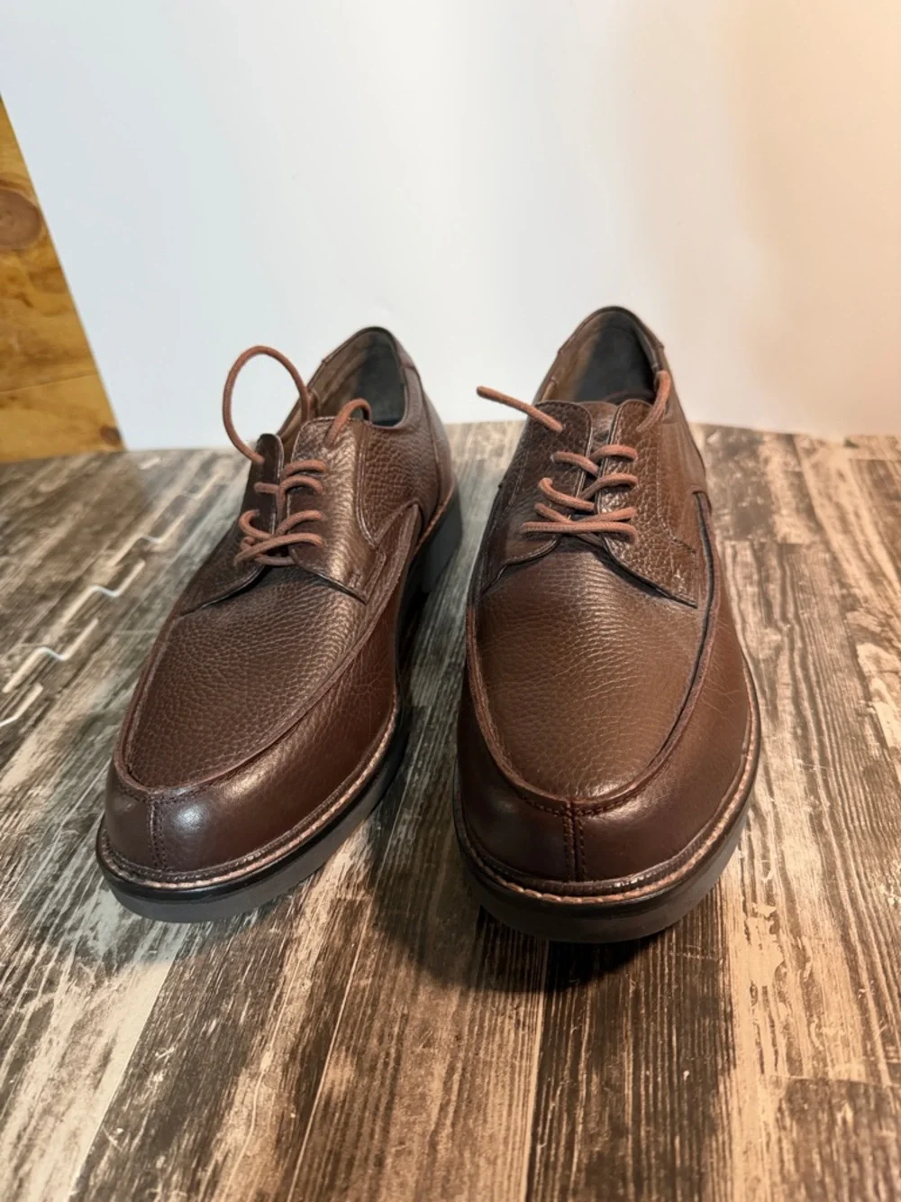Apex Lexington Men's Moc Toe Oxford Dress Shoe NWOT